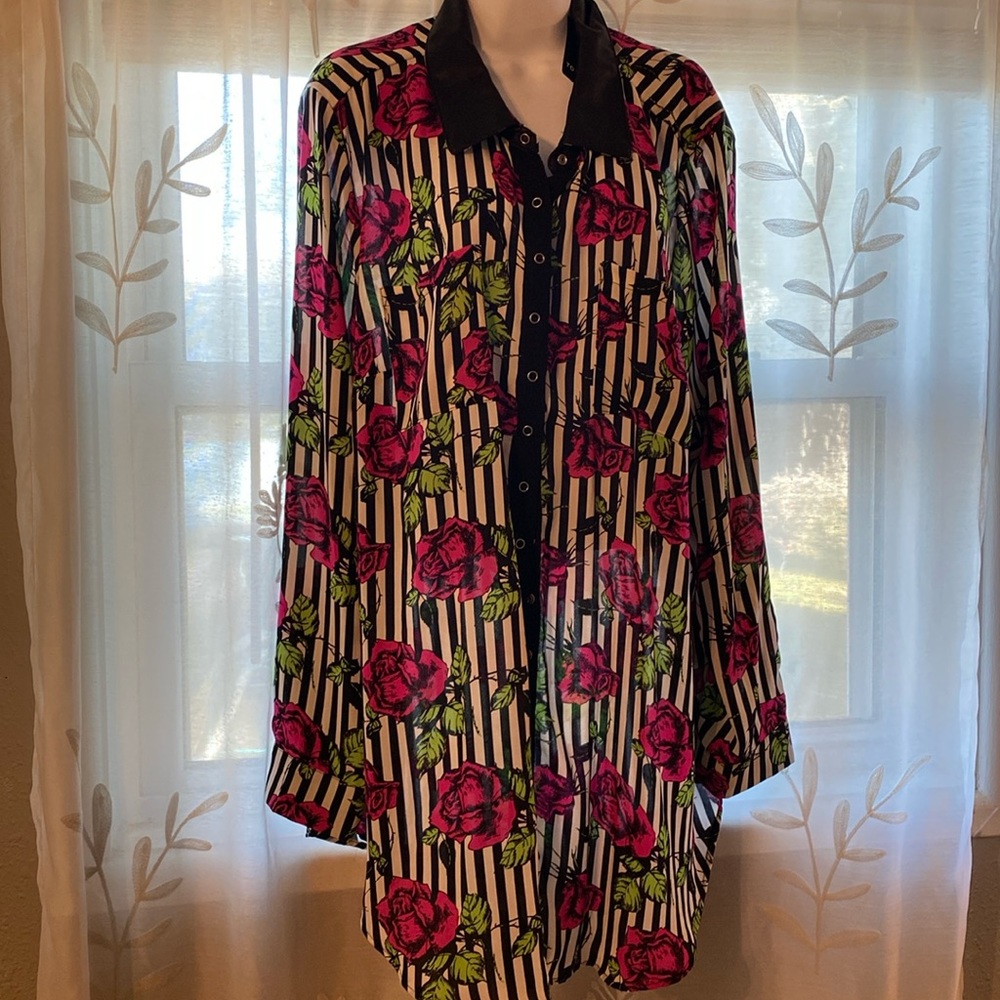 Torrid Betsey Johnson long sleeve shirt.